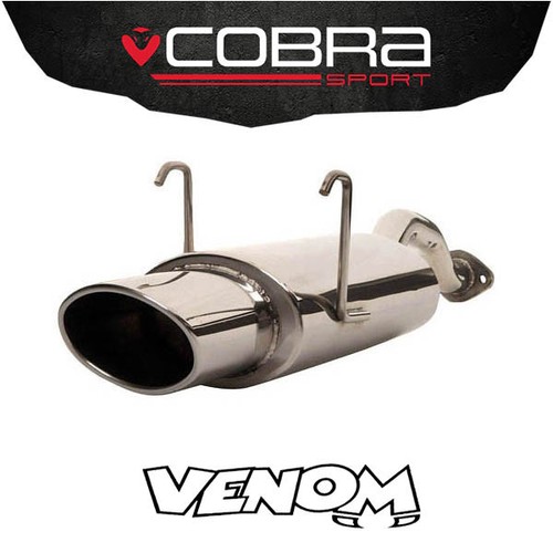 Cobra exhaust rear box - cobra,