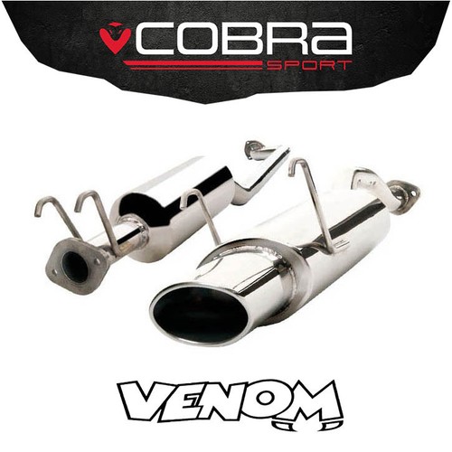 Cobra exhaust cat back - exhaust, 2.5"